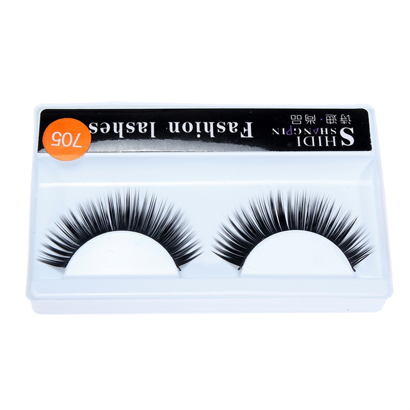 wholesale 1 pair of beauty fiber false eyelashes
