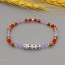 Korean style simple letter crystal braceletpicture14