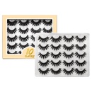 10 pairs of 3d mink false eyelashes thick eyelashespicture40