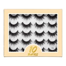 10 pairs of 3d mink false eyelashes thick eyelashespicture53