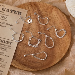 simple pull-out soft chain adjustable copper rings wholesale