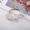 New Fairy Crystal Flowers Transparent Exaggerated Necklace Niche Design Summer Pearl Flower Mori Style Trendy Necklacepicture13