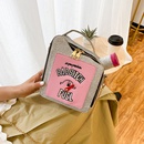 fashion laser sequin embroidery letter oil can creative messenger bagpicture8