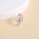 simple microstudded zircon multiple butterfly open ringpicture11