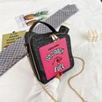 fashion laser sequin embroidery letter oil can creative messenger bagpicture15