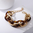 fashion multilayer metal acrylic splicing geometric braceletpicture24