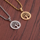 hiphop twist chain tree of life pendent necklacepicture15