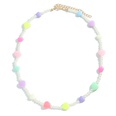 Sommer Mode Liebe Acryl Perlenkette Handgemachtes Zubehr Zubehr Armband Set Frauen Weihnachts geschenk Zubehrpicture15