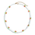 simple beads acrylic cherry chain multilayer necklace bracelet setpicture25