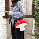 fashion funny cute cartoon mushroom shape messenger bagpicture47