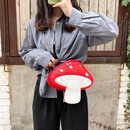 fashion funny cute cartoon mushroom shape messenger bagpicture48