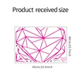 New FXB151 Geometric Pattern Rose Love Girl Bedroom Commercial Wall Beautification Decorative Wall Stickerpicture12