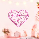 New FXB151 Geometric Pattern Rose Love Girl Bedroom Commercial Wall Beautification Decorative Wall Stickerpicture10