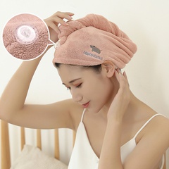 Fashion absorbent shower dry hair cap
