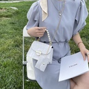 Korean fashion rhombus pearl portable messenger bagpicture34