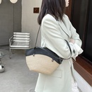 Korean casual fashion straw woven portable handbagspicture34