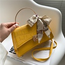 Korean fashion silk scarf portable small square bagpicture30