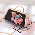 Korean trendy pearl flower small square bagpicture31
