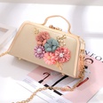 Korean trendy pearl flower small square bagpicture33