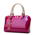 fashion shiny patent leather oneshoulder handbagspicture38