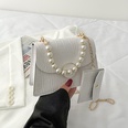 Korean fashion rhombus pearl portable messenger bagpicture36