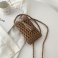 Korean trendy fashion straw messenger bagpicture30