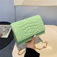 Korean fashion candy color embroidered crossbody small square bagpicture43