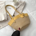 Korean casual fashion straw woven portable handbagspicture36