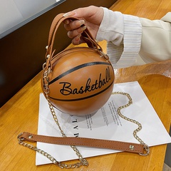 bolsa de mensajero portátil de baloncesto divertido de moda