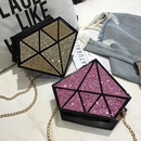 wholesale fashion laser sequins diamond diagonal bagpicture100