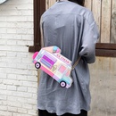 fashion colorful laser ice cream car messenger bagpicture78