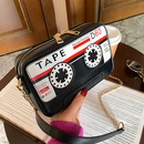 fashion funny tape cassette pu messenger bagpicture119