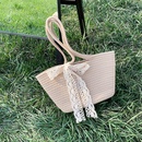 wholesale fashion oneshoulder straw tote bagpicture14