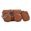 fashion threeinone chain pocket shoulder messenger bagpicture17
