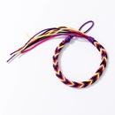 simple handmade rope color contrast braided braceletpicture10