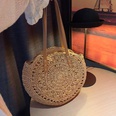 Ethnic style straw woven oneshoulder portable big bagpicture28