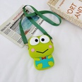 cartoon contrast color frog messenger silicone bagpicture89