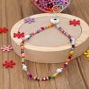 Colored glaze eye beads mobile phone chain rainbow millet beads beaded mobile phone lanyardpicture12