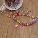 Acrylic candy color mobile phone chain love short mobile phone lanyard hand jewelrypicture12