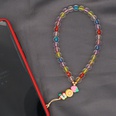 Mobile phone chain candy color acrylic beads soft pottery fruit short mobile phone lanyardpicture16