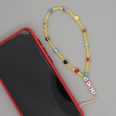 Glass flower beads LOVE letter beads short crystal mobile phone lanyard antilost mobile phone chainpicture14