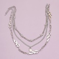 mehrschichtige Halskette in Form einer mehrschichtigen Halskette in Form einer anhnglichen Feuerwolkenkettepicture11