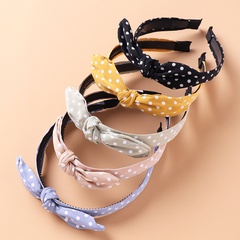 Korean bow polka dot headband 5 combinations