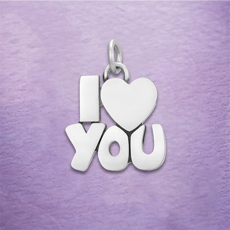 Fashion Letter Pendant Stainless Steel Jewelry Accessories's discount tags