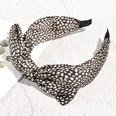 einfaches geknotetes Stirnband mit LeopardenFruchtdruckpicture20