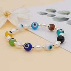 Bohemian Style Handmade Eye Pearl Bracelet Wholesale