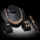 fashion geometric alloy diamonds jewelry 4piece setpicture10