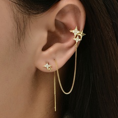 vente en gros bijoux boucles d'oreilles pompon étoiles simples Nihaojewelry