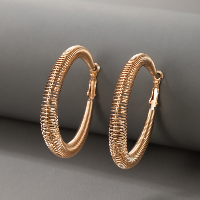 vente en gros bijoux mode boucles d39oreilles simples cercle de printemps nihaojewelry
