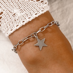Nihaojewelry pulsera de estrella de cinco puntas simple joyería al por mayor